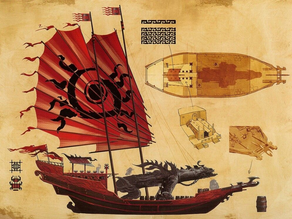 The Emberclaw Brigade's Ship